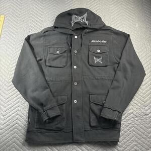 y2k Tapout hooded jacket mens large